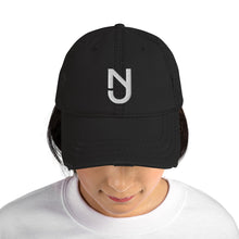 Load image into Gallery viewer, NJ Distressed Dad Hat