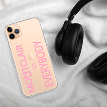 Load image into Gallery viewer, Montclair vs Everybody Pink iPhone Case
