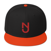 Load image into Gallery viewer, NJ Red Snapback