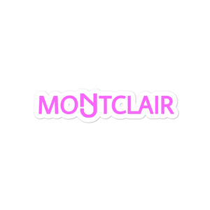 Montclair Pink Sticker