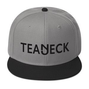 Teaneck Snapback Black Logo