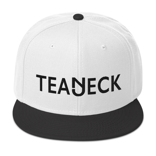 Teaneck Snapback Black Logo