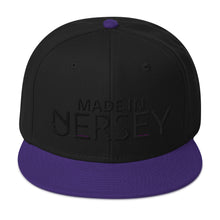 Load image into Gallery viewer, Made in Jersey Snapback Blk