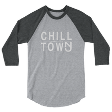 Load image into Gallery viewer, Chill Town 3/4 Sleeve Raglan Shirt