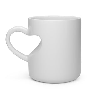 Heart Doodle Shape Mug