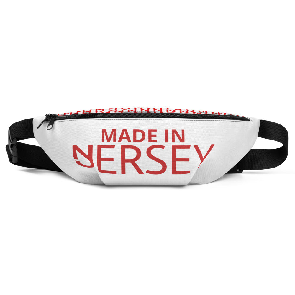 Made in Jersey Red Fanny Pack