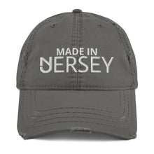Load image into Gallery viewer, Made in Jersey Distressed Dad Hat