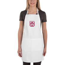 Load image into Gallery viewer, Pink NJ Link  Embroidered Apron