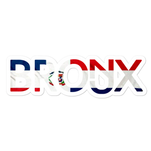 DR NJ Bronx Flag Stickers