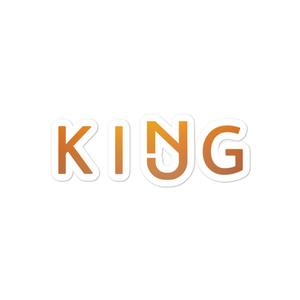 NJ King Stickers