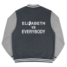 Load image into Gallery viewer, Elizabeth vs Everybody Men&#39;s Letterman Jacket