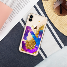 Load image into Gallery viewer, Galaxy Liquid Glitter Phone Case