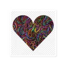 Load image into Gallery viewer, Because it all started with a doodle HEART stickers
