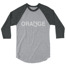 Load image into Gallery viewer, Orange 3/4 Sleeve Raglan Shirt