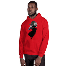 Load image into Gallery viewer, NJ Mask Hoodie Black State