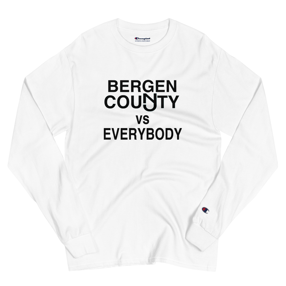 Bergen County vs Everybody Men's Champion Long Sleeve Shirt