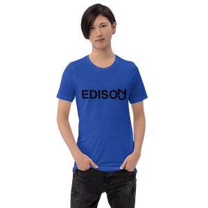 Edison Short-Sleeve T-Shirt Black Print