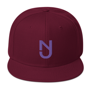 NJ Purple Snapback