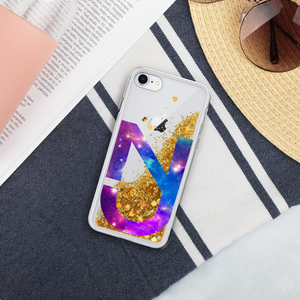 Galaxy Liquid Glitter Phone Case
