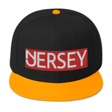Load image into Gallery viewer, Jersey Red  Background Snapback