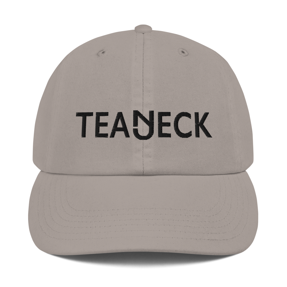 Teaneck Champion Dad Hat Black Logo