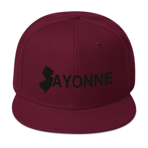 Bayonne Snapback Black Print