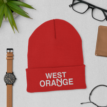 Load image into Gallery viewer, West Orange Cuffed Beanie