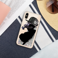 Load image into Gallery viewer, Mask Liquid Glitter Phone Case