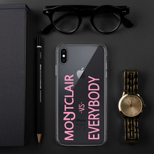 Load image into Gallery viewer, Montclair vs Everybody Pink iPhone Case