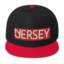 Load image into Gallery viewer, Jersey Red  Background Snapback