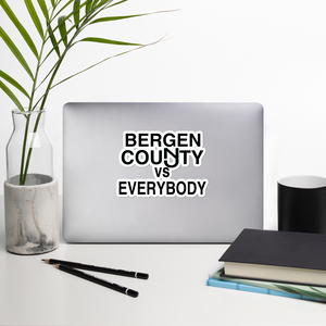 Bergen County vs Everybody Sticker