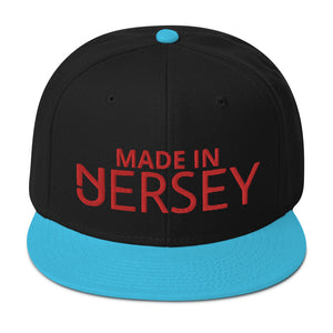 Made in Jersey Snapback Red