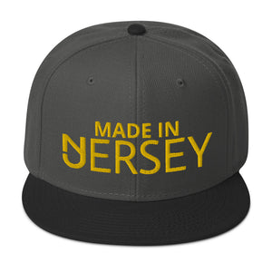 Made in Jersey Snapback Gold