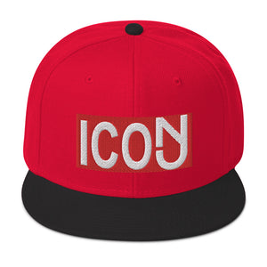 Icon Red Snapback