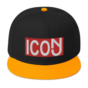 Icon Red Snapback