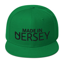 Load image into Gallery viewer, Made in Jersey Snapback Blk
