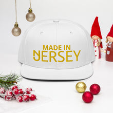 Load image into Gallery viewer, Made in Jersey Snapback Gold