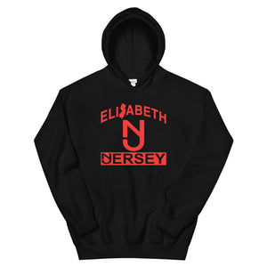 Elizabeth Jersey Red Hoodie